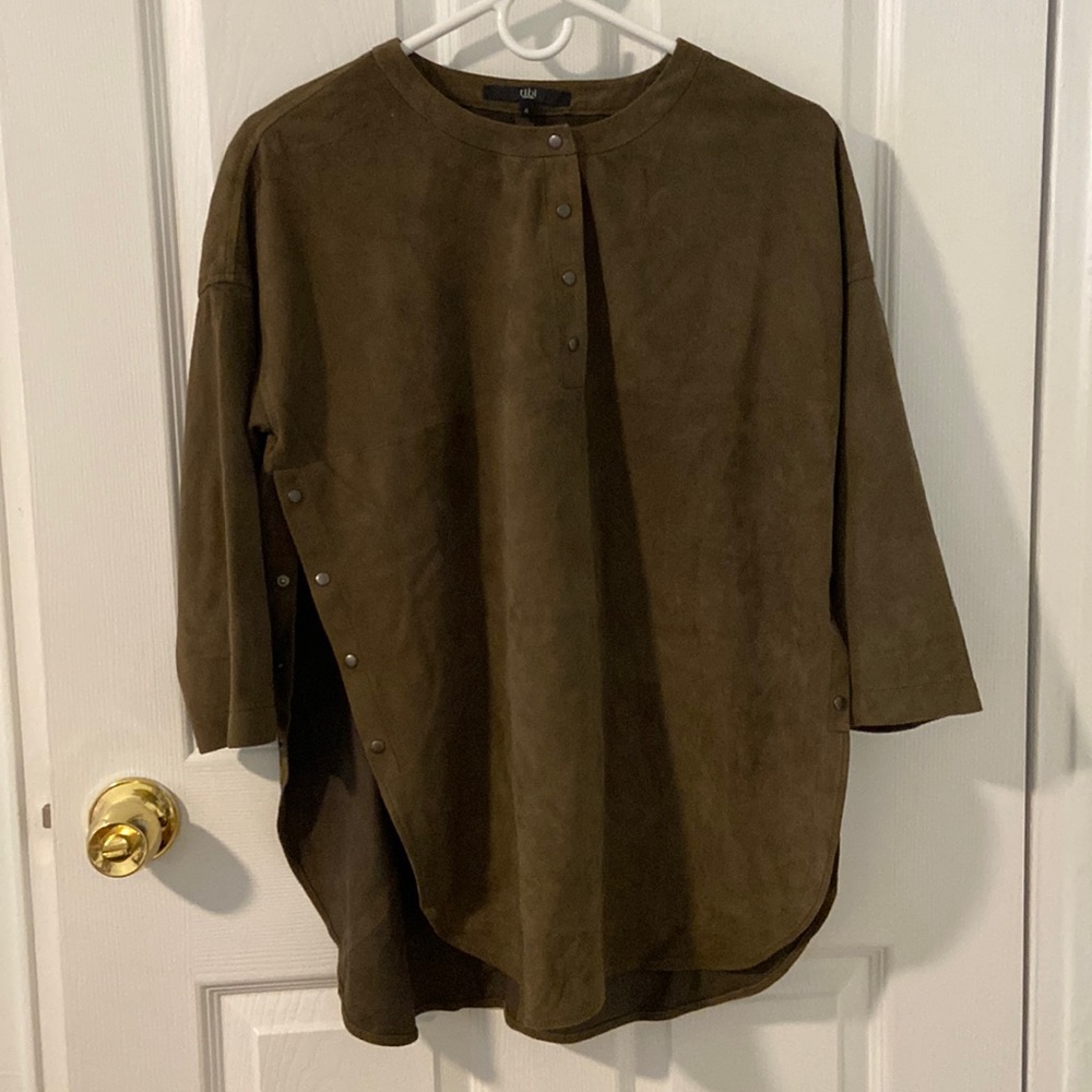 Tibi suede tunic, sz Small